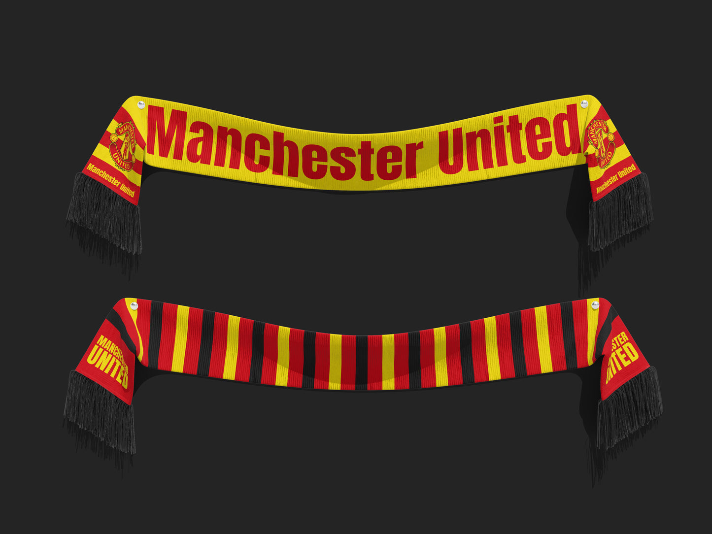 Manchester United ultras scarf 2